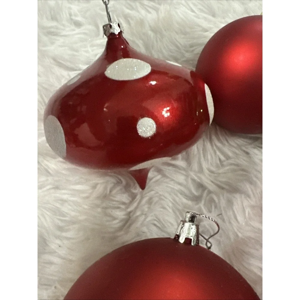 SANTA CLAUS CHRISTMAS ORNAMENT HANDPAINTED Ho‎ Ho Ho Holiday Set